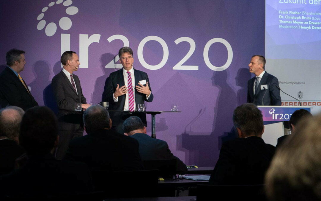 IR-Konferenz 2020: Diskussion zur Zukunft der Investmentindustrie